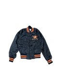 1980s Auburn Chalk Line Satin Bomber Jacket (S)