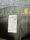 Carhartt Relaxed Fit B342 Moss Work Pants (32x30)