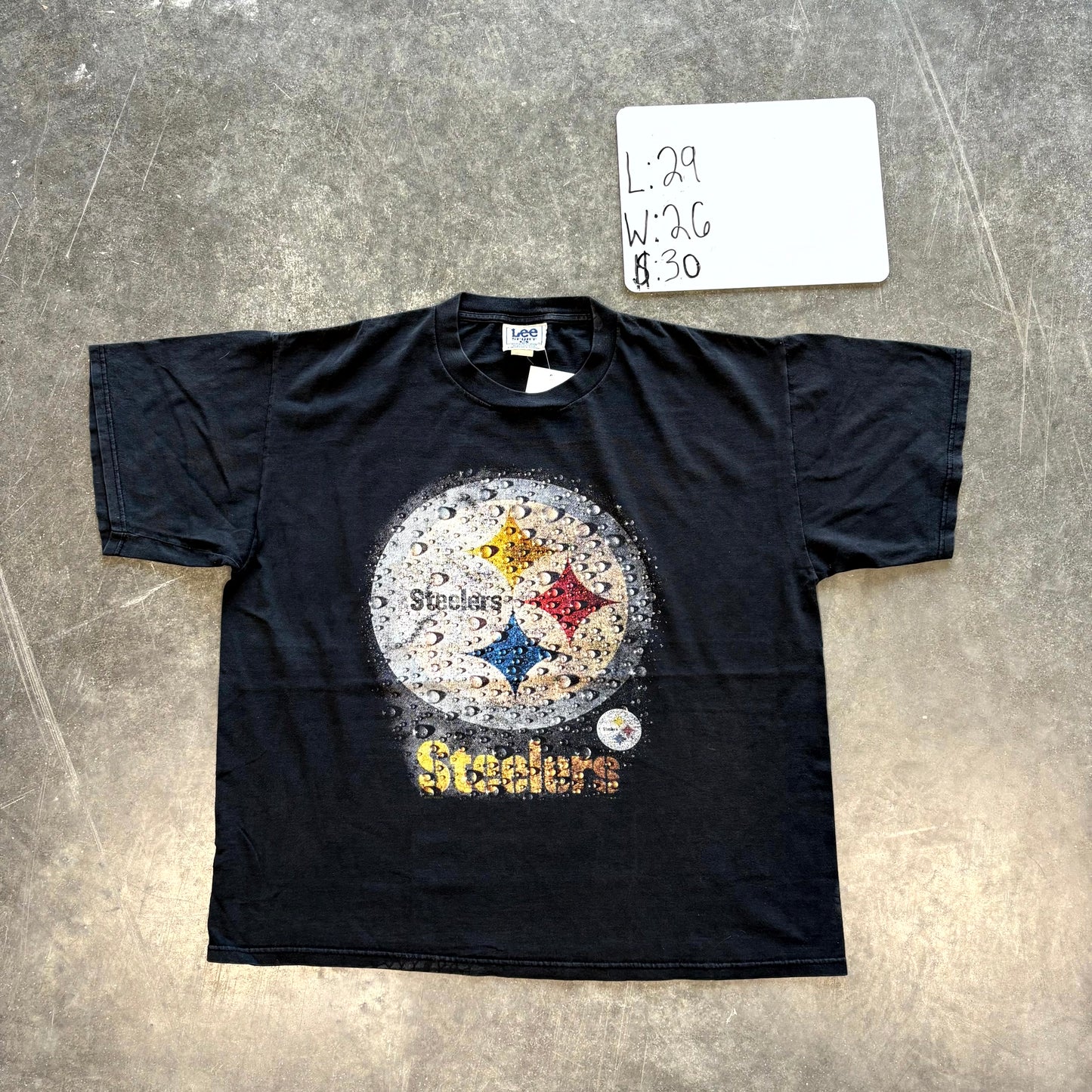 1990s Lee Sport Pittsburgh Steelers Graphic Tee (XL)