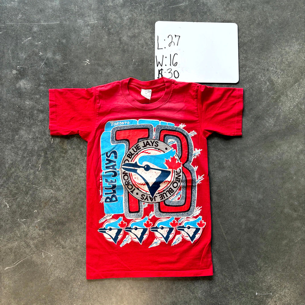 1990s Toronto Blue Jays Ravens Athletic Graphic Tee (S)