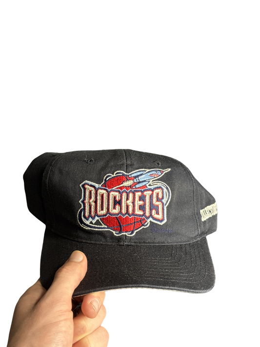 1990s Houston Rockets Starter Snapback Hat (One Size)