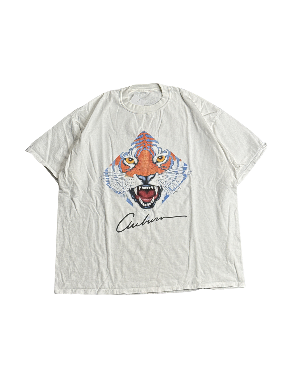 1990s Auburn Tiger Rags Graphic Tee (2XL)