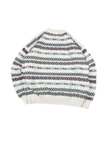 1980s Van Heusen 417 Fair Isle Knit Sweater (XL)