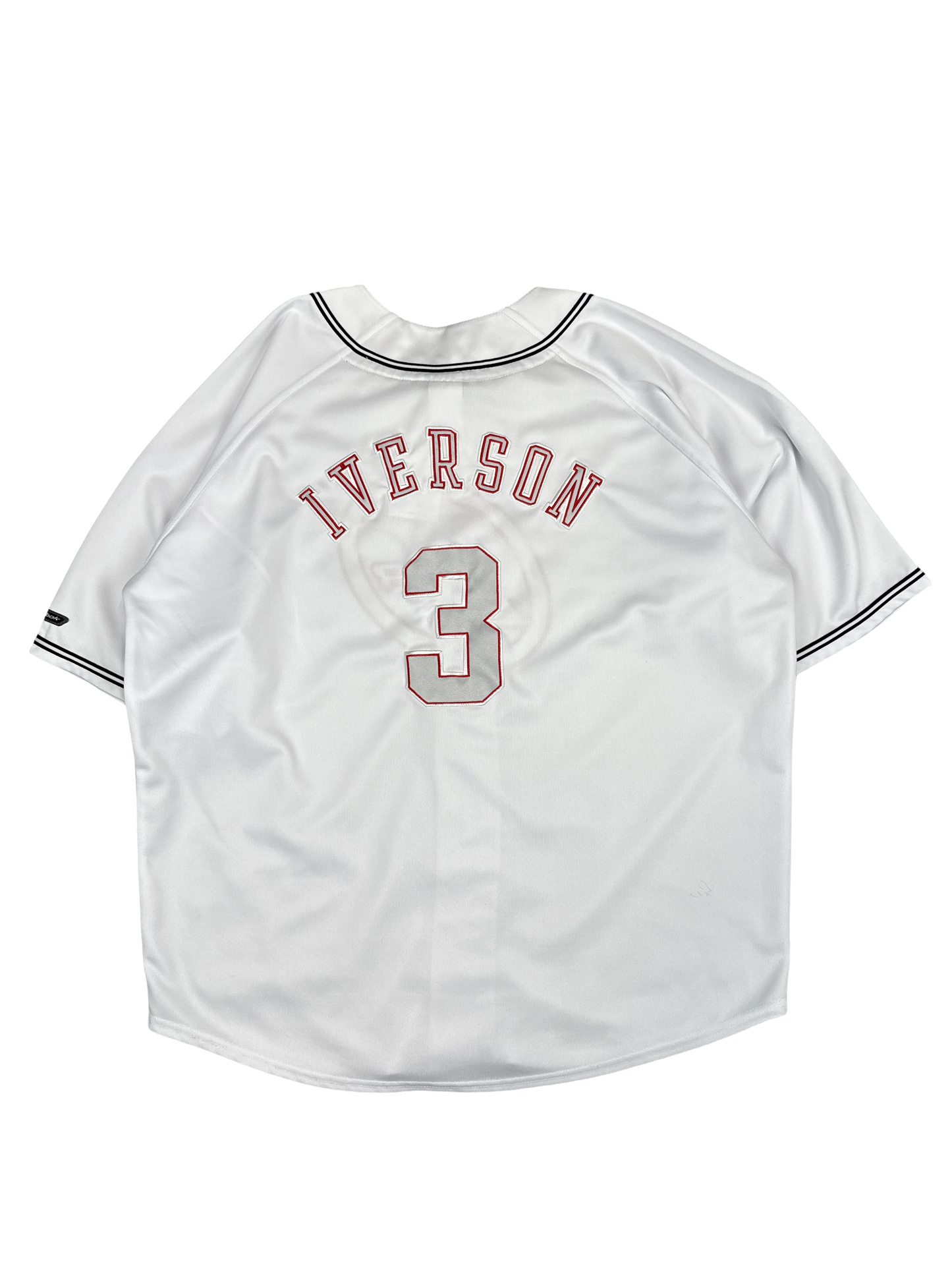 Reebok Iverson Limited Edition 3 Baseball Jersey (2XL)