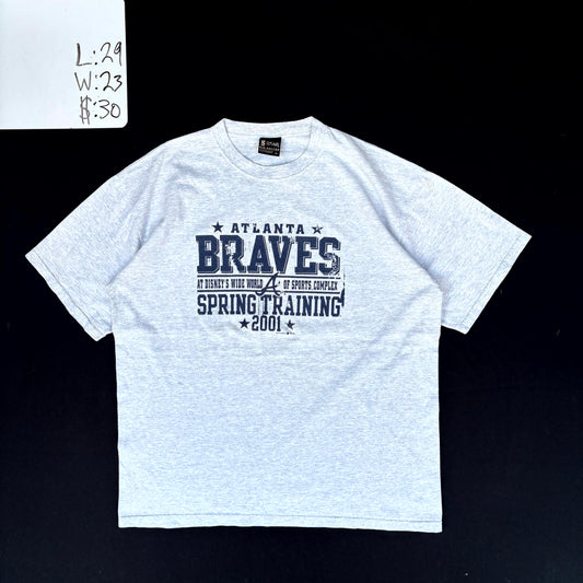 2001 Atlanta Braves Spring Training Graphic Tee (XL)