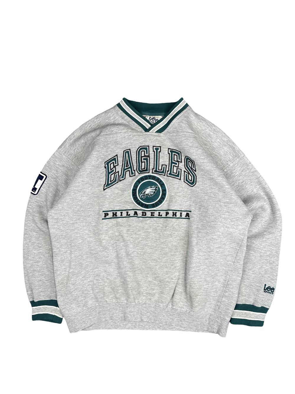 1990s Lee Sport Philadelphia Eagles Sweatshirt (XL)