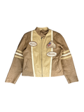 Retro Wilda Indiana Racing Leather Jacket (L)