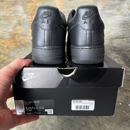 Nike Air Force One Supreme Black