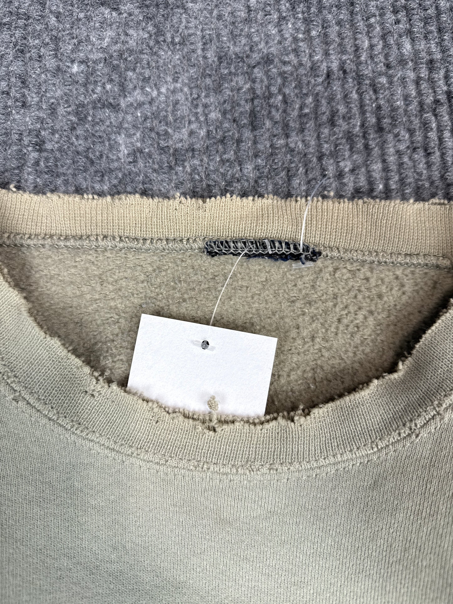 Oregon State University Distressed Crewneck Sweatshirt (L)