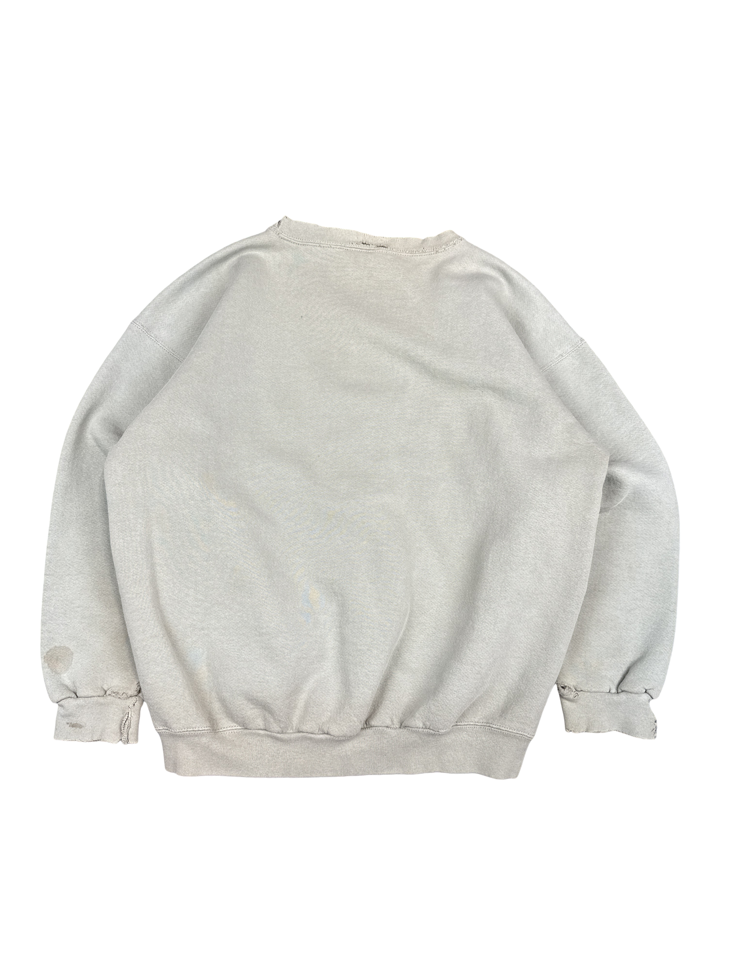 Oregon State University Distressed Crewneck Sweatshirt (L)