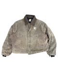 Vintage Carhartt Washed Duck Work Jacket (2XL)