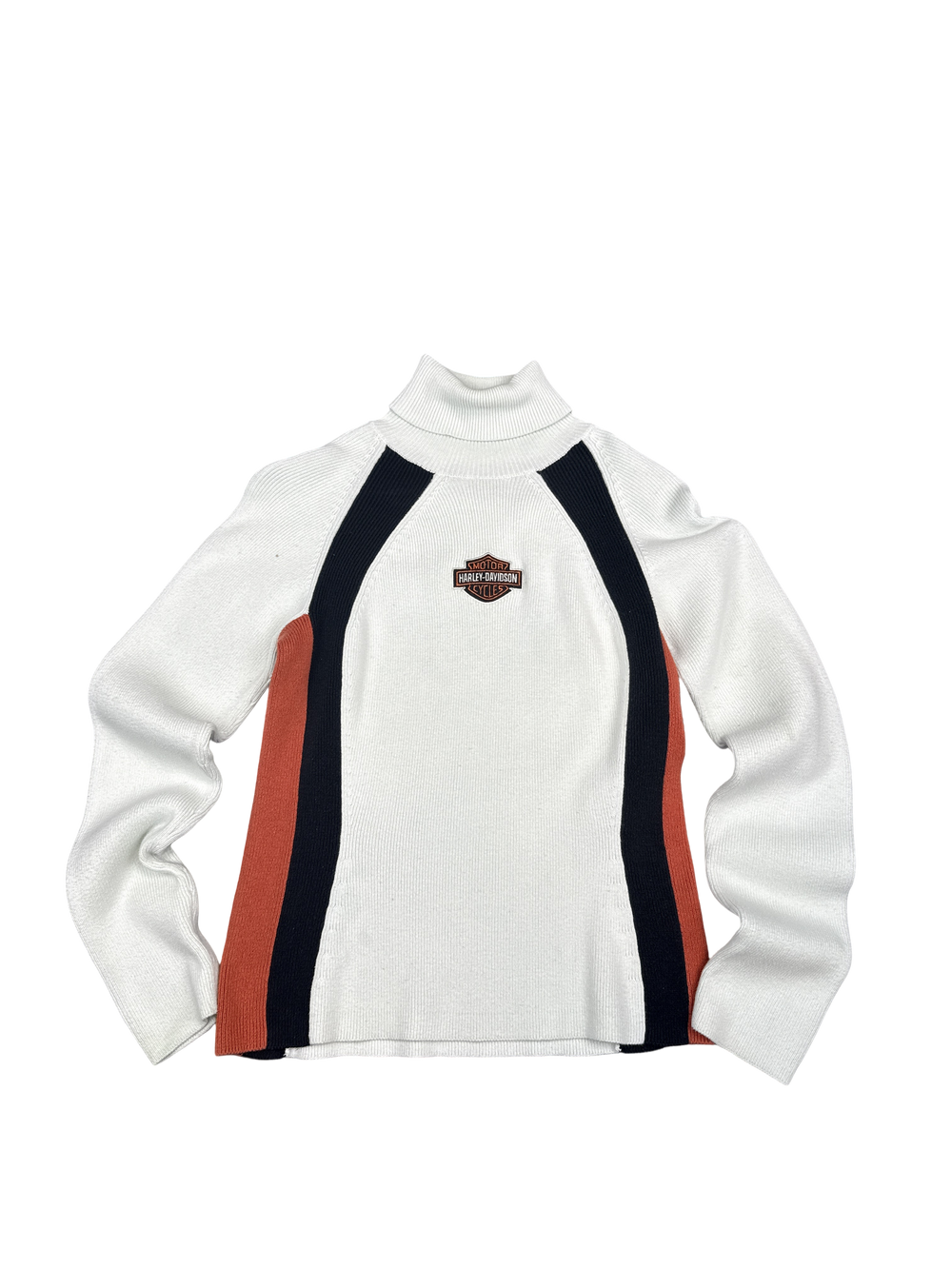 Harley Davidson Cotton Mock Neck Sweater (M)