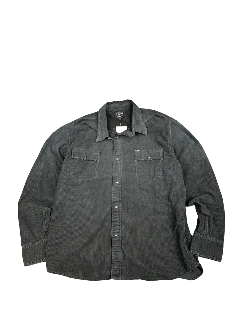 1990s Polo Jeans Co. Ralph Lauren Corduroy Button-Up Shirt (XL)