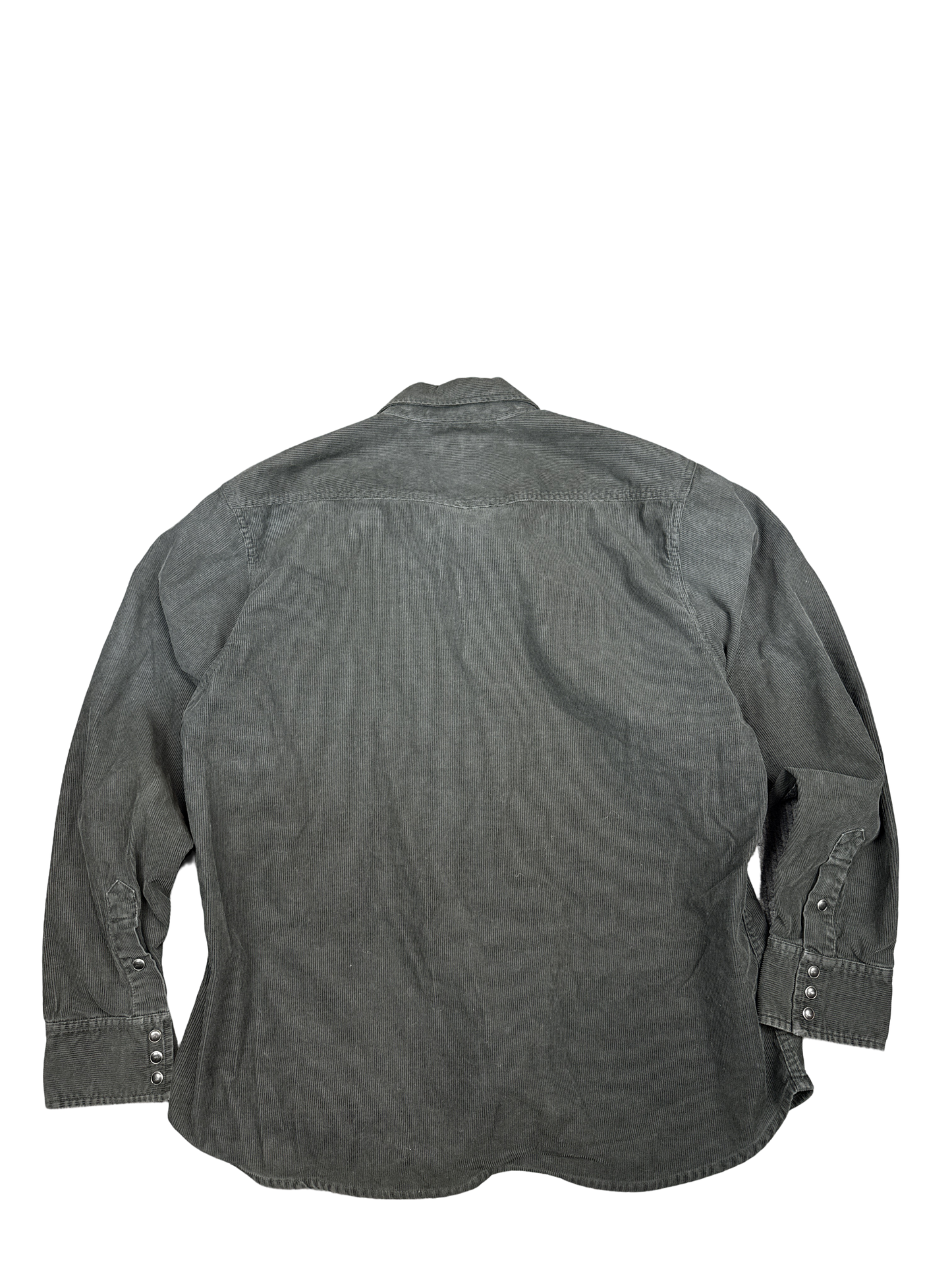 1990s Polo Jeans Co. Ralph Lauren Corduroy Button-Up Shirt (XL)