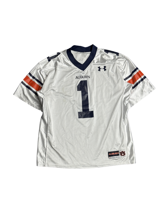 Auburn Tigers Under Armour #1 Football Jersey (L)