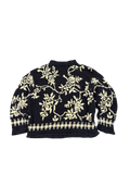 Floral Knit Sweater (L)