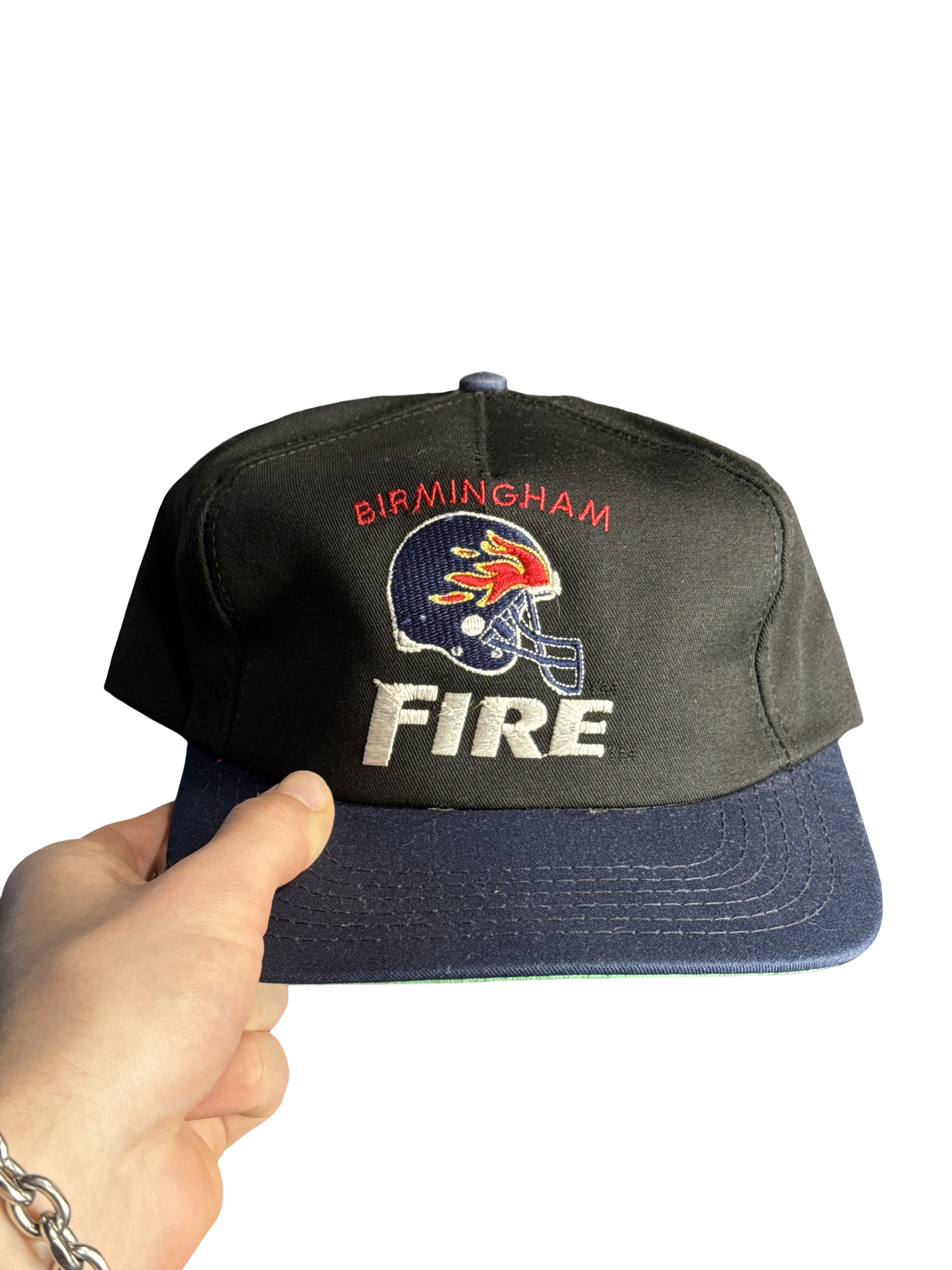 1990s Birmingham Fire Snapback Hat (One Size)