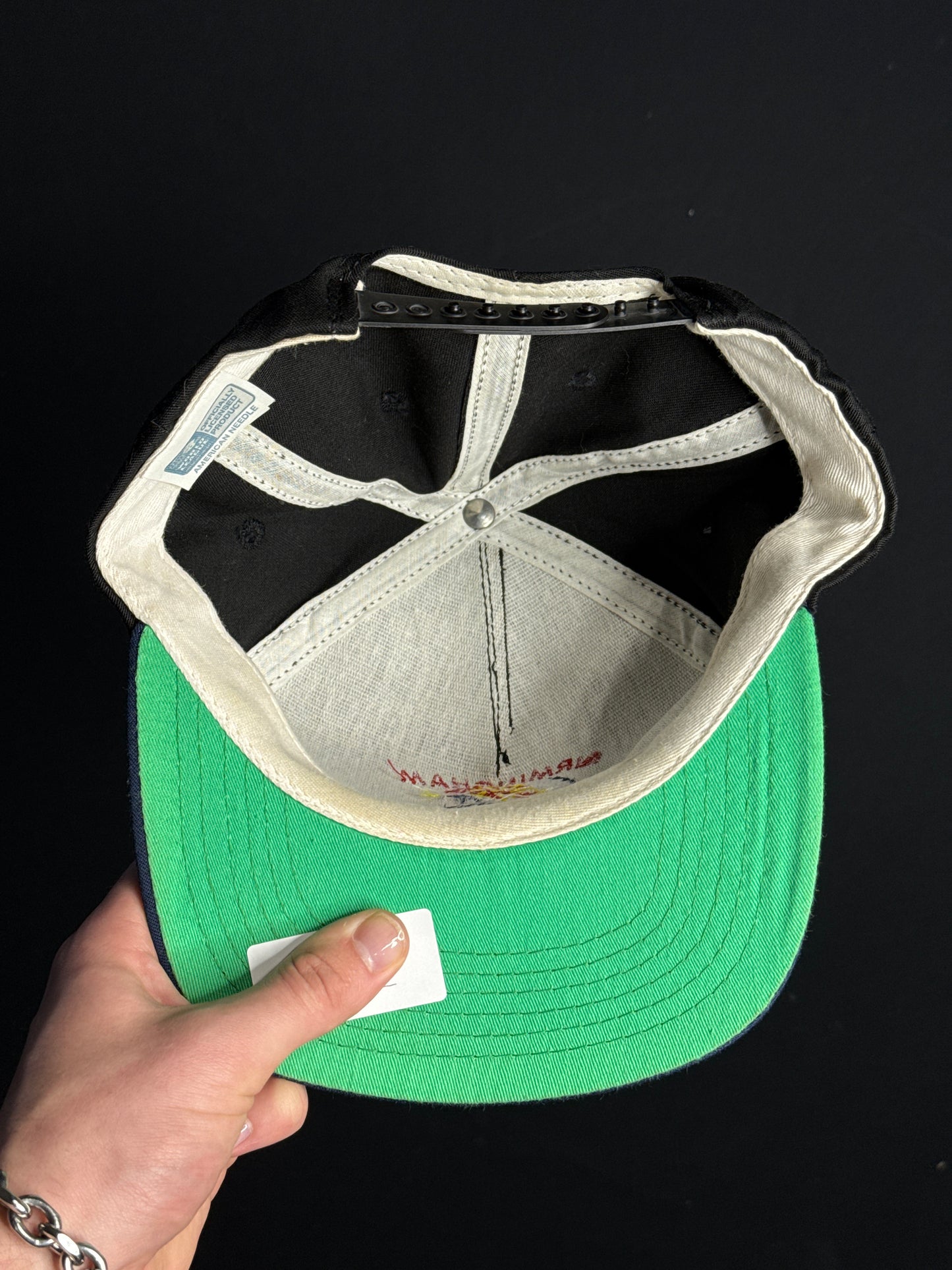 1990s Birmingham Fire Snapback Hat (One Size)