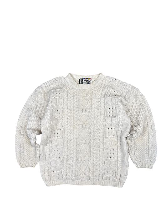 1980s Forenza Cable Knit Sweater (M)