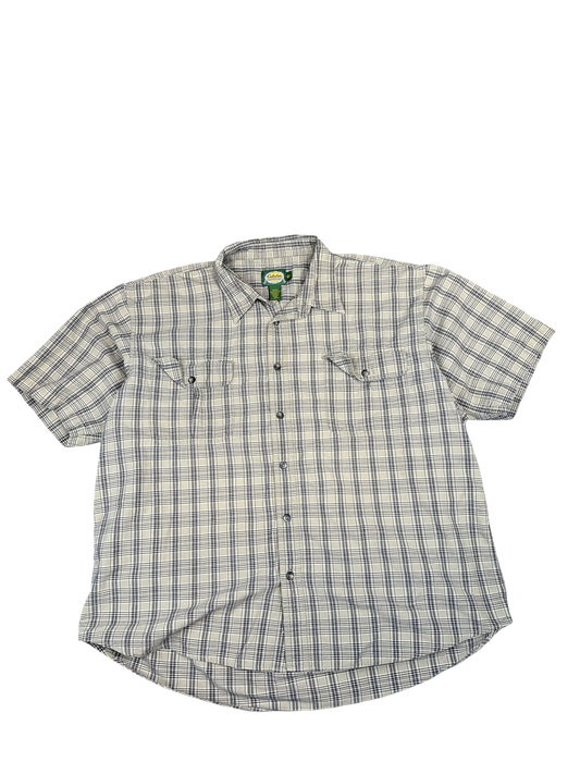 Cabela's Outdoor Gear Plaid Button-Up Shirt (2XL)