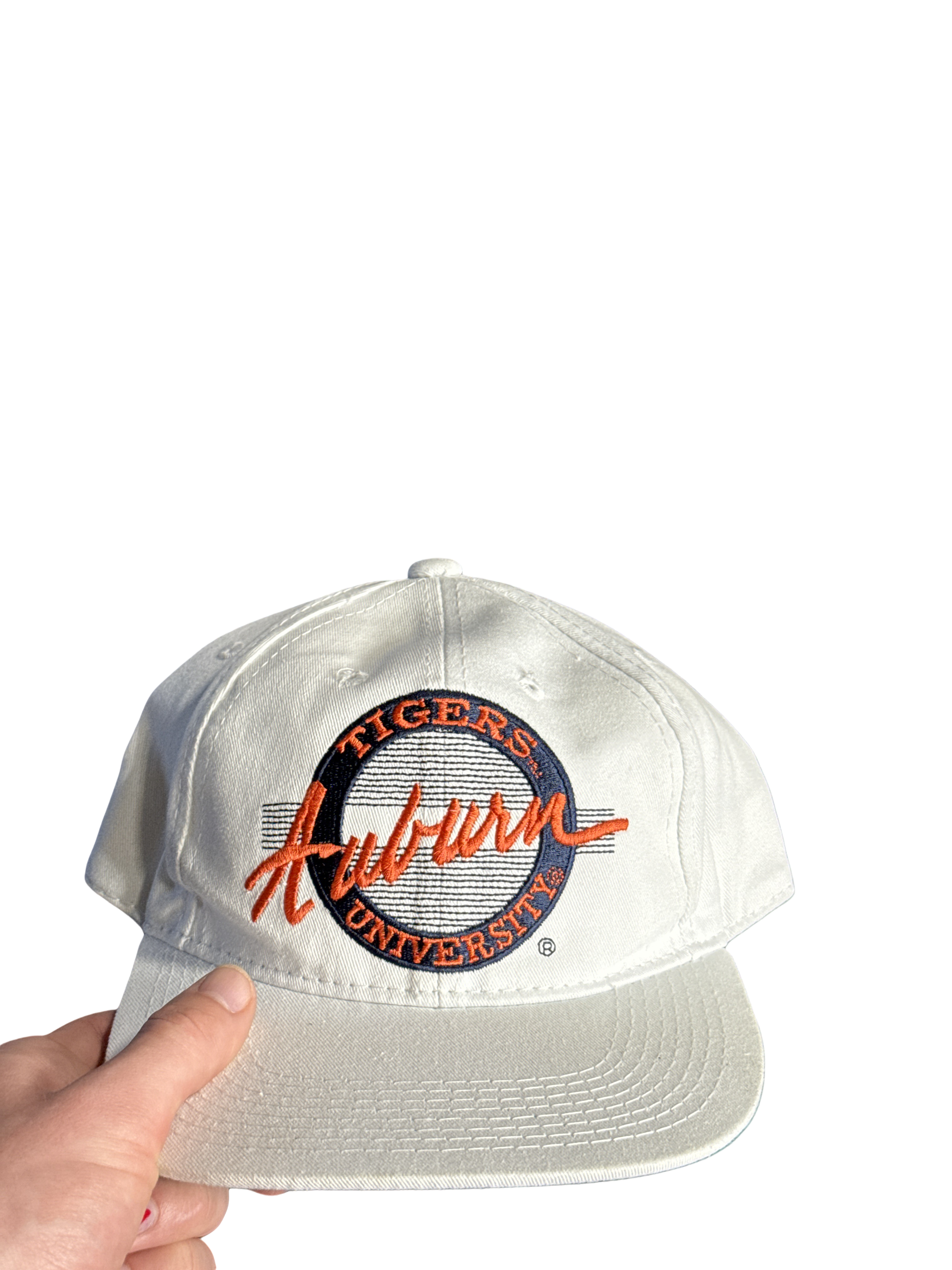1990s Auburn Tigers University Snapback Hat (One Size)