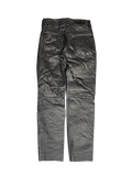 Alpha Cycle Gear Black Leather Motorcycle Pants (30)