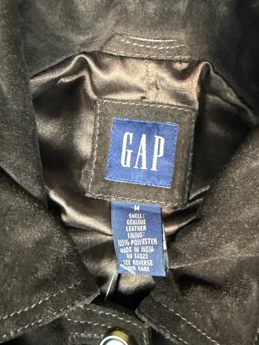 GAP Genuine Leather Belted Jacket (M)