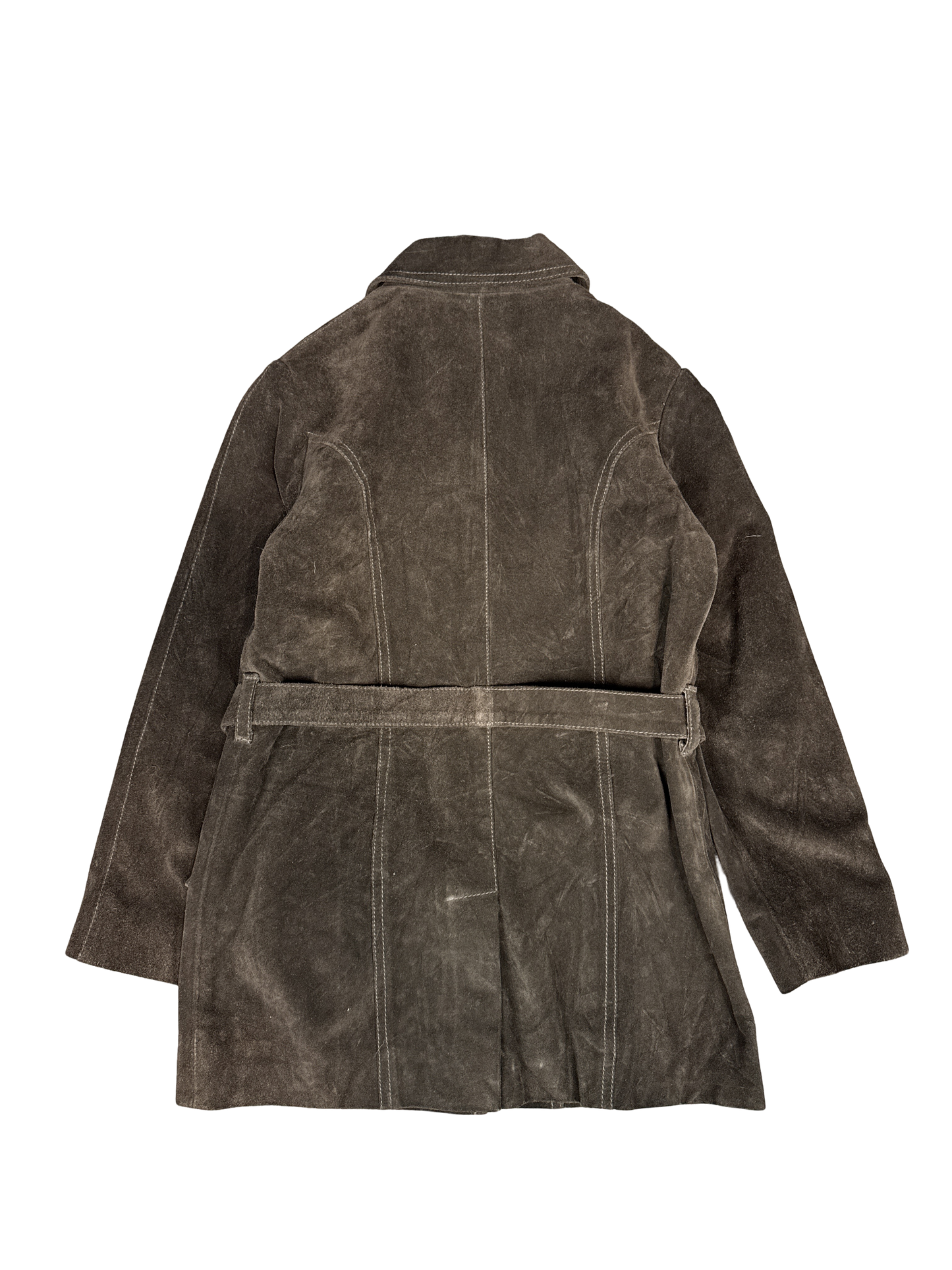 GAP Genuine Leather Belted Jacket (M)