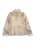 Vintage Shearling Leather Jacket (L)