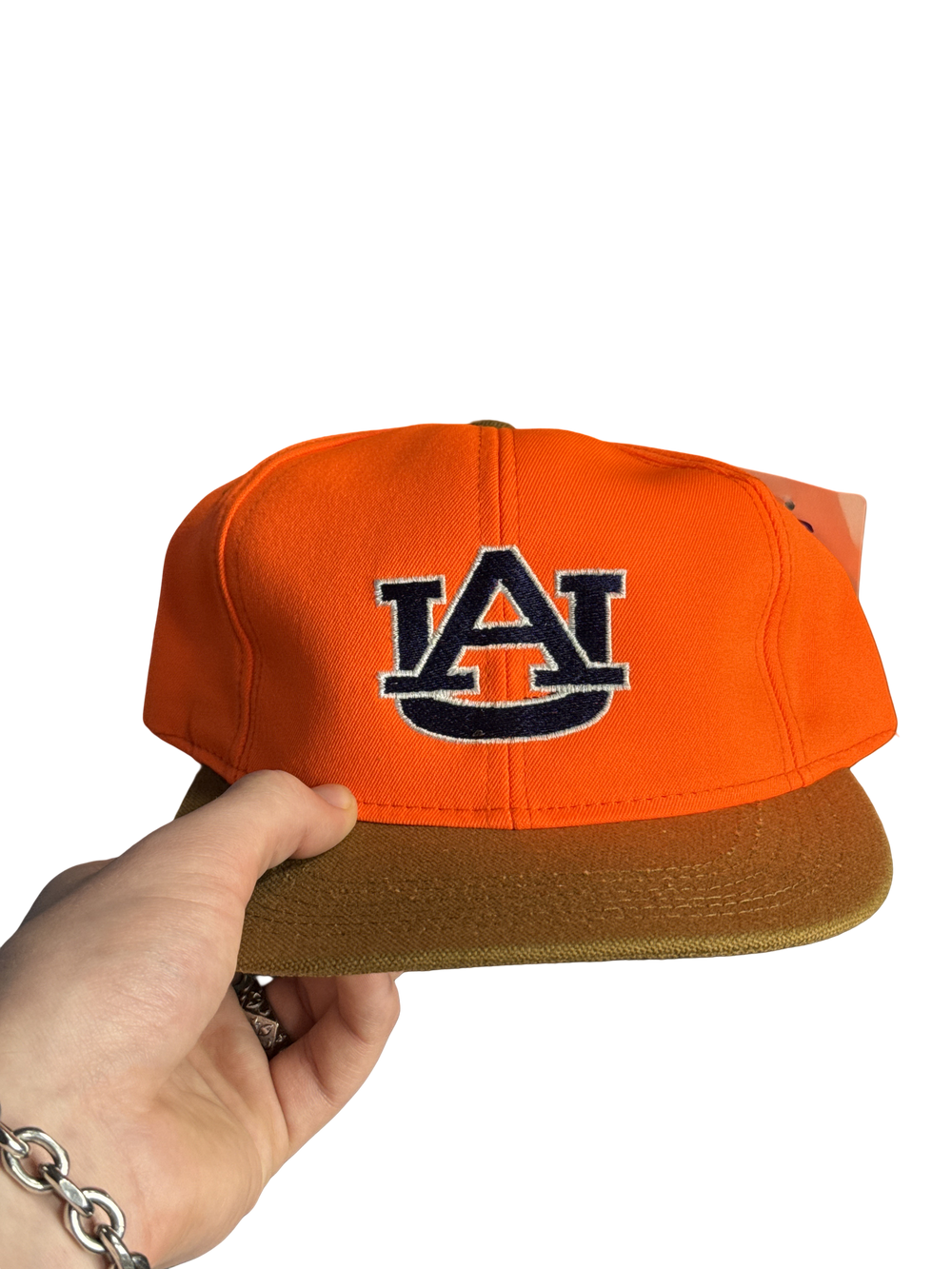 Auburn Tigers Orange Snapback Hat (One Size)  44