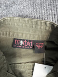 Morbid Threads Olive Military Graphic Jacket (M)