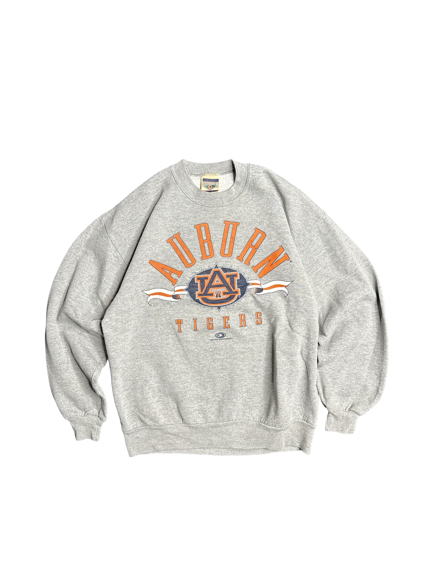 1990s Auburn Tigers Red Oak Sweatshirt (M)