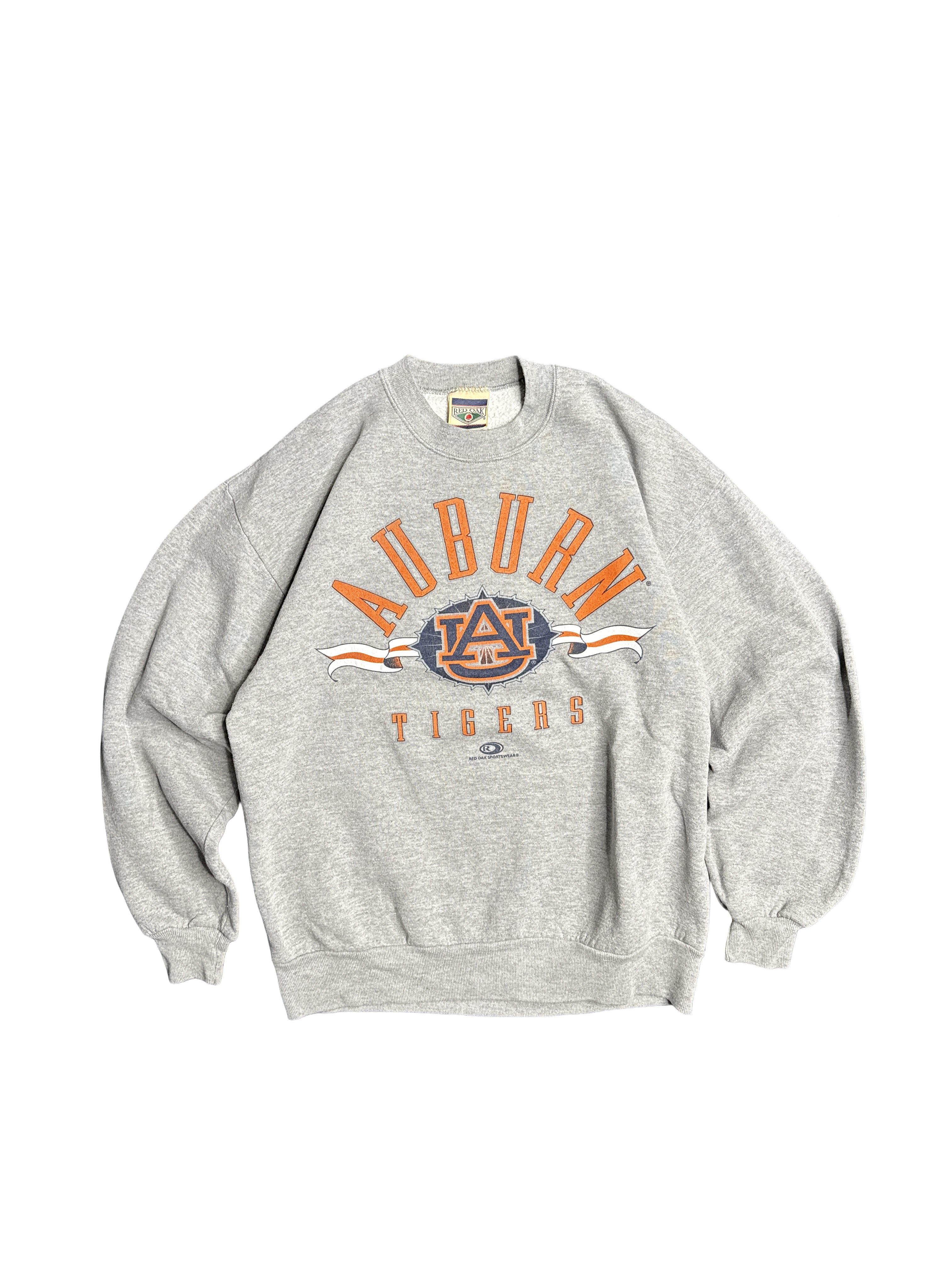 1990s Auburn Tigers Red Oak Sweatshirt (M)