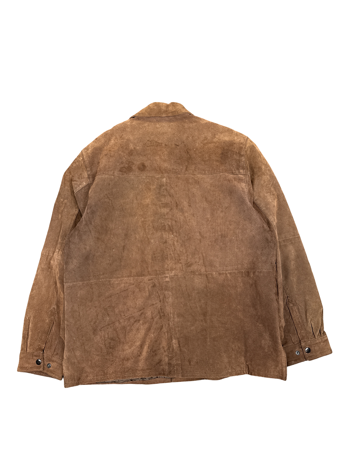 Duke Haband Genuine Leather Suede Jacket (L)