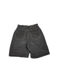 1990s Faded Black Denim Shorts (S)