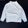 1990s Quiksilver Gray Button Mock Neck Pullover (XL)