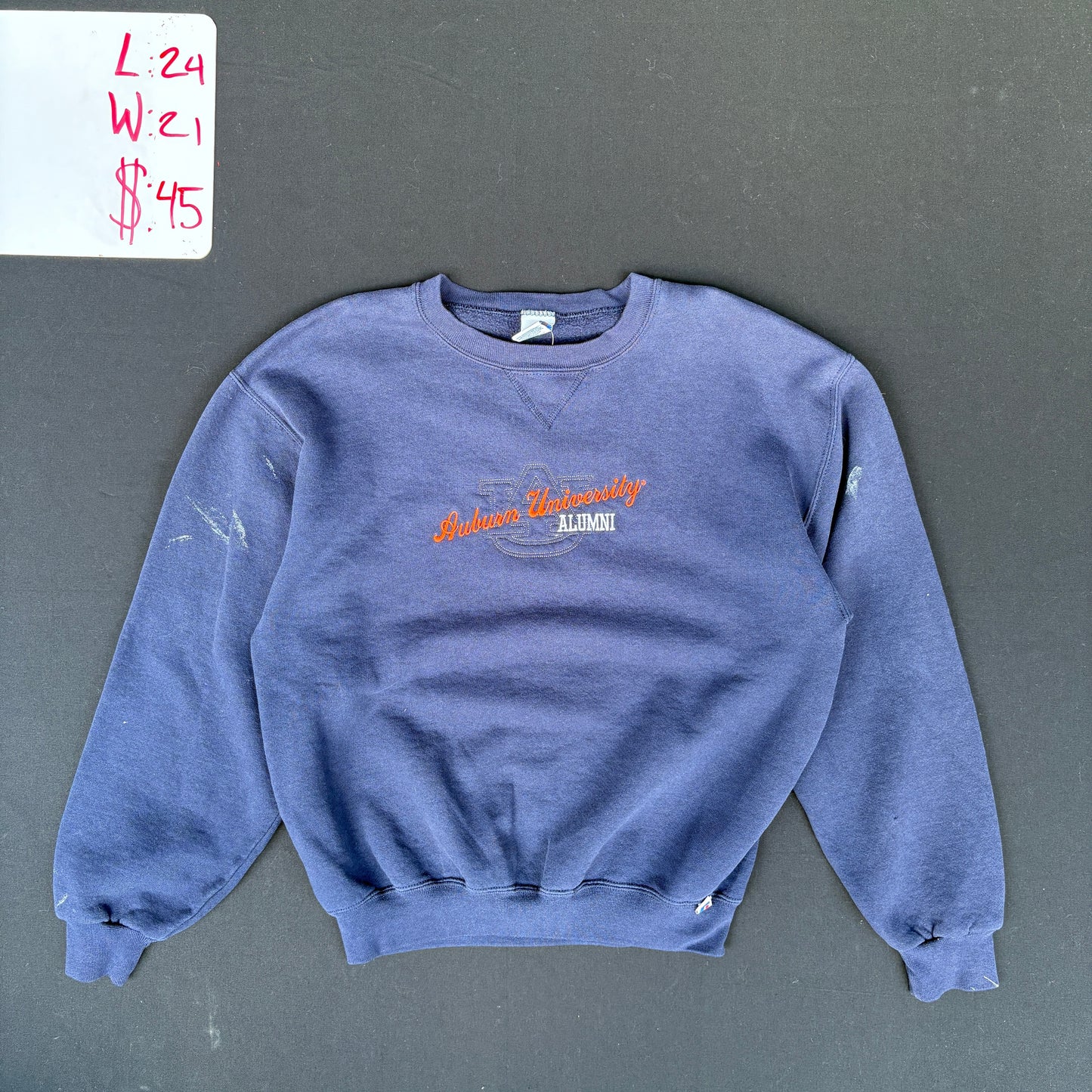 Russell Athletic Auburn University Alumni Sweatshirt (M)