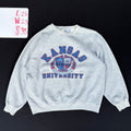 1990s Kansas University Crest Graphic Sweatshirt (XL)