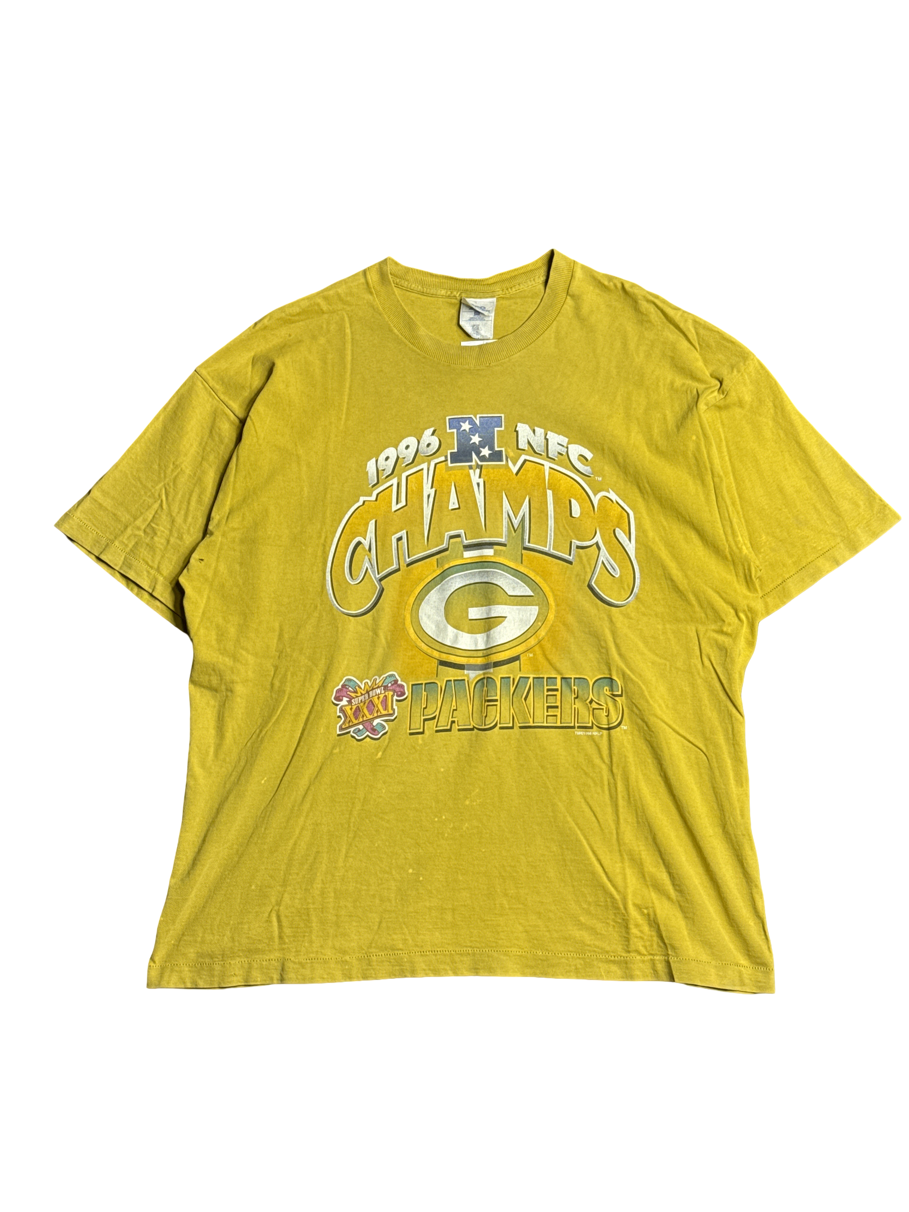 1996 Green Bay Packers NFC Champs Graphic Tee (2XL)