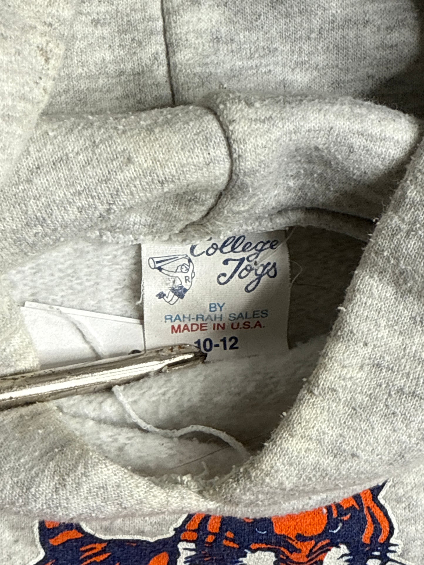 1980s Auburn Tigers College Hoodie (S)