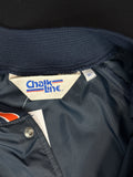 1990s Chalk Line Auburn AU Tigers Satin Bomber Jacket (XL)