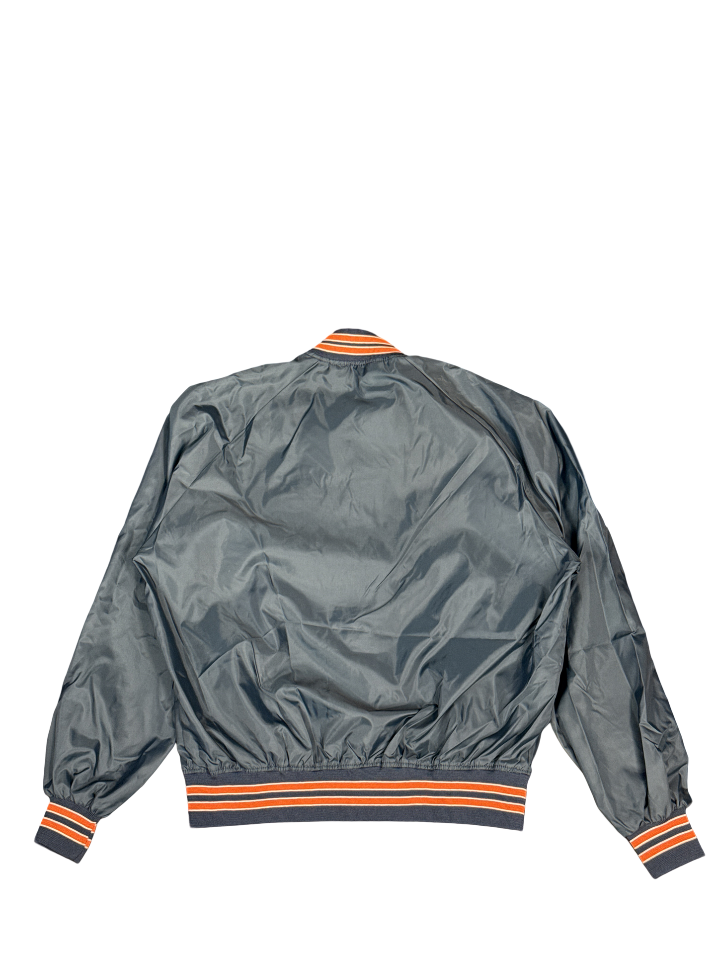 1990s Chalk Line Auburn AU Tigers Satin Bomber Jacket (XL)