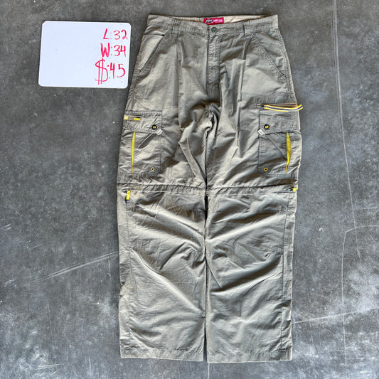 1990s OTB Performance Convertible Cargo Pants (L)