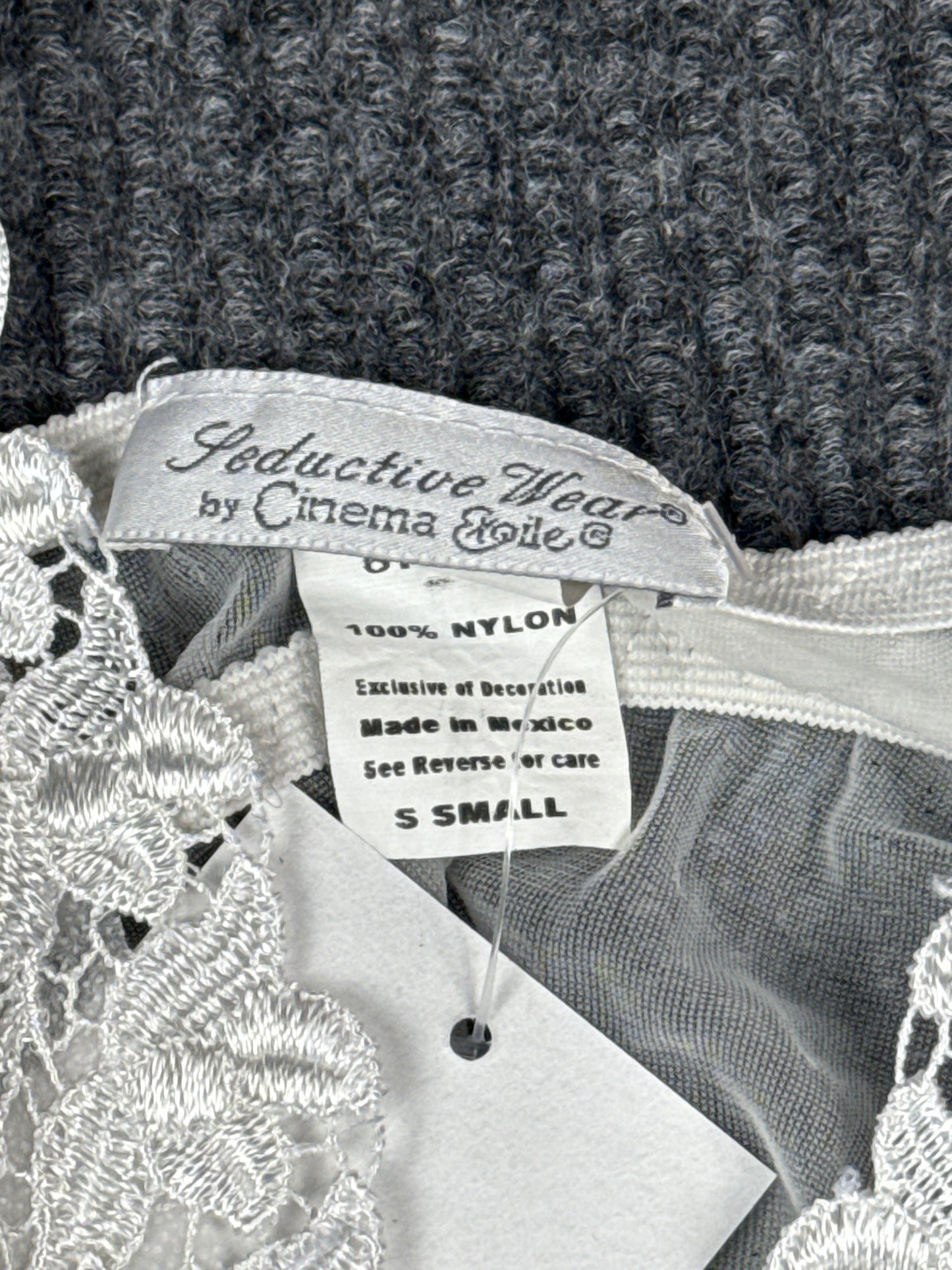 Sheer Lace Babydoll Lingerie Top by Seductive Wear (S)