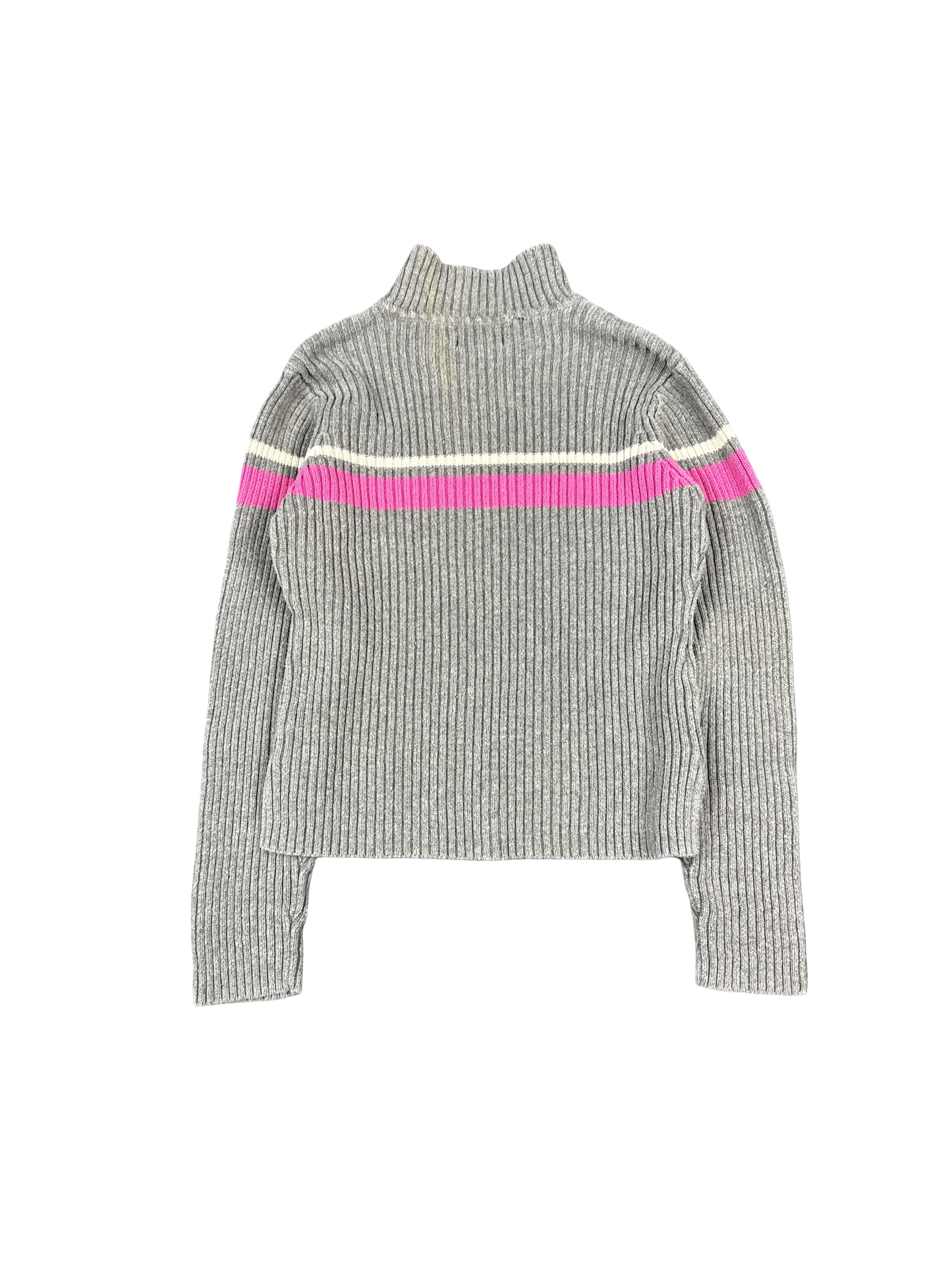 Y2K Aeropostale Ribbed Stripe Knit Pullover (S)