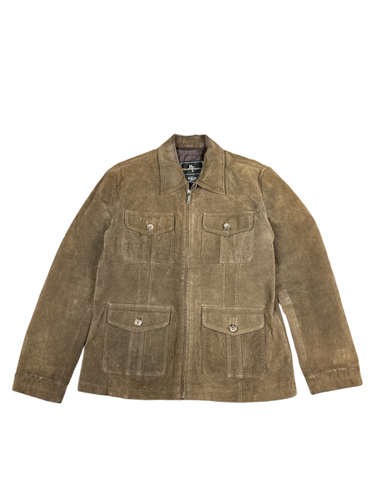 Brandon Thomas Brown Leather Jacket (L)