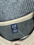 GAP Waffle Knit Henley Pullover (M)