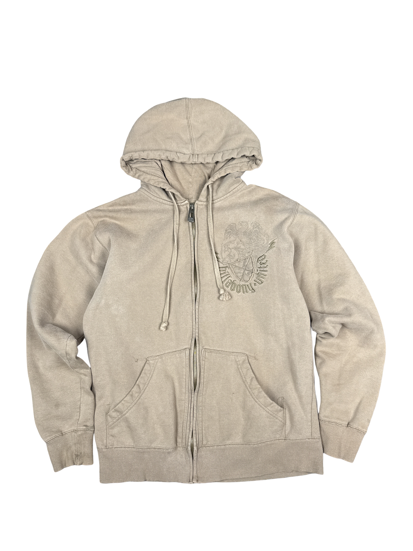 Y2K Billabong United Eagle Zip Hoodie (M)