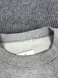Gray Paint-Splattered Fleece Sweatshirt (2XL)