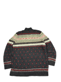 Lauren Ralph Lauren Fair Isle Wool Half-Zip Sweater (XL)